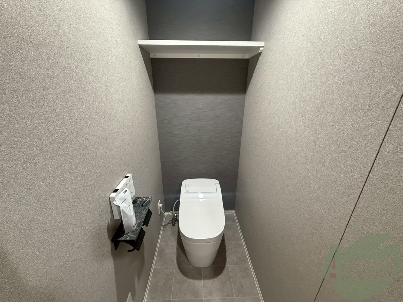 トイレ　トイレはウォシュレット付きです。シャワートイレは嬉しいですね