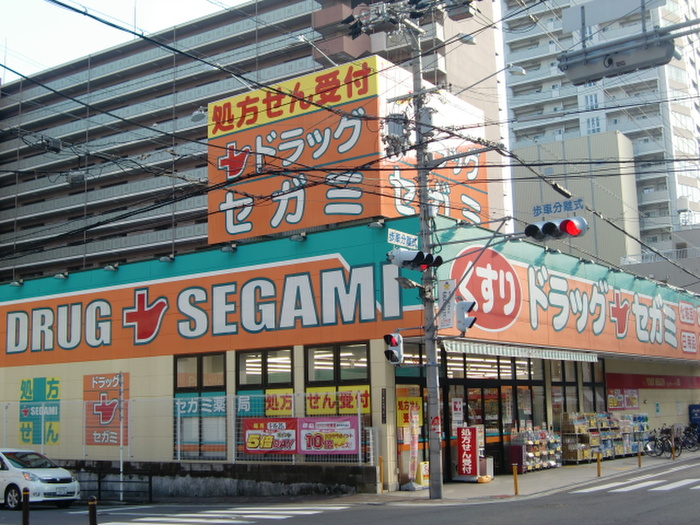 ドラックストア　ドラッグセガミ（ドラッグストア）まで350m