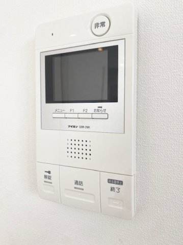 セキュリティ　☆モニター付きインターホン☆