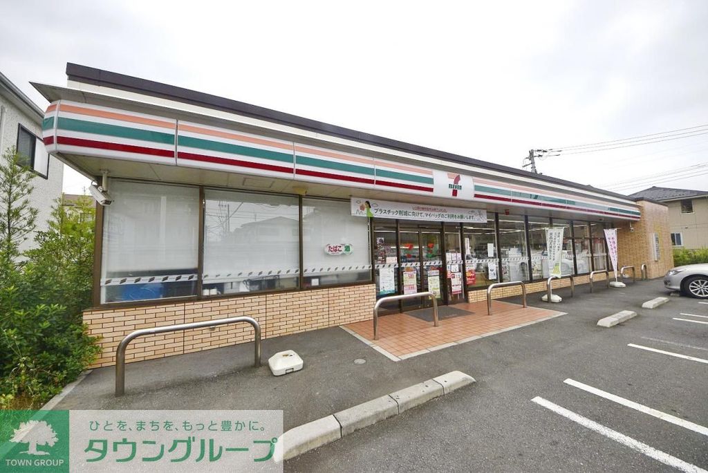 コンビニ　セブンイレブン草加清門南店（コンビニ）まで910m