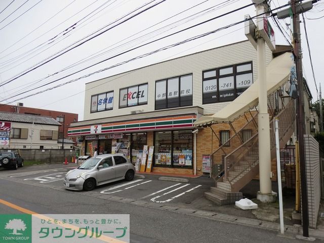 コンビニ　セブンイレブン川崎中野島店（コンビニ）まで180m