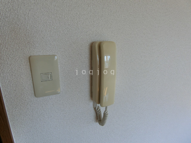 セキュリティ　受話器付きで安心です