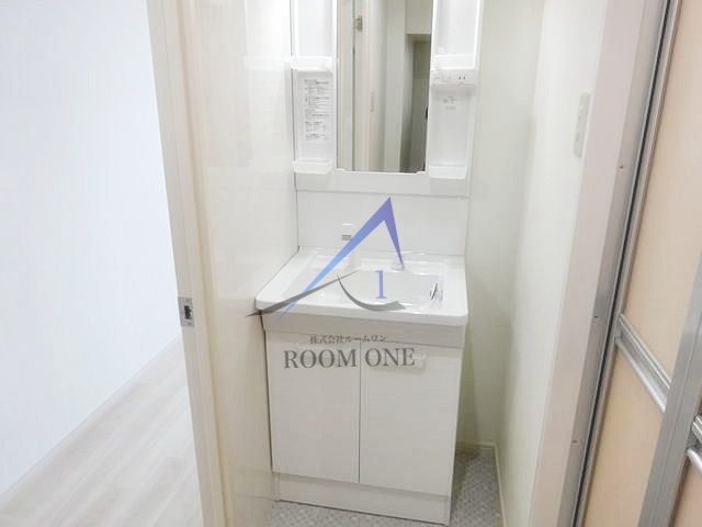 洗面設備　洗面台です。