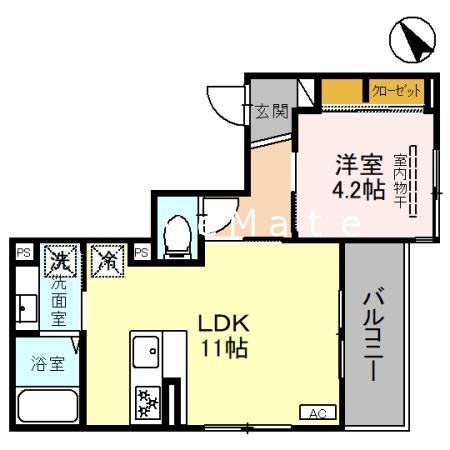ハレレアの間取り写真