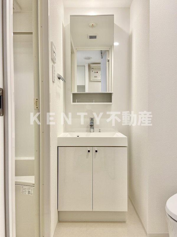 洗面設備　忙しい朝には欠かせない洗面所です