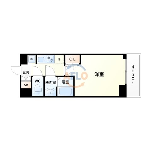Luxe淡路IIの間取り写真