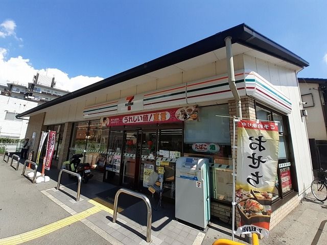 コンビニ　セブン-イレブン 京都松室店（コンビニ）まで1000m