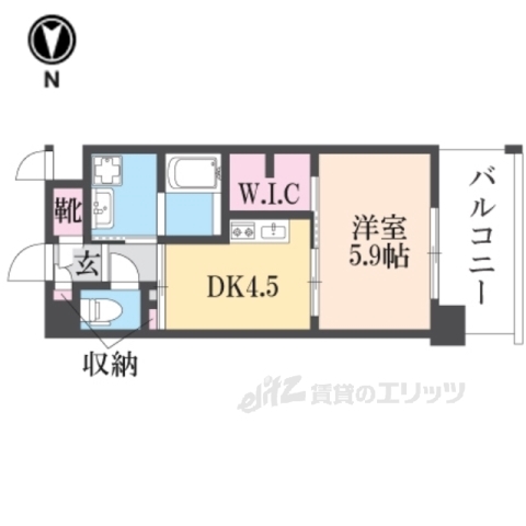 有恒五番館の間取り写真