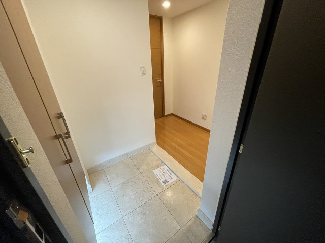 玄関　落ち着いた玄関です