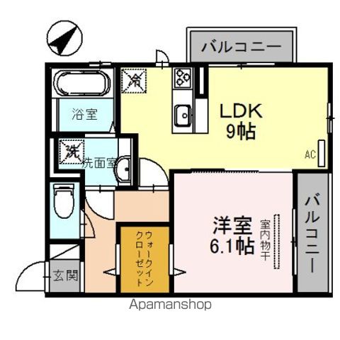 ティーガーデンヴィレッジ Bの間取り写真