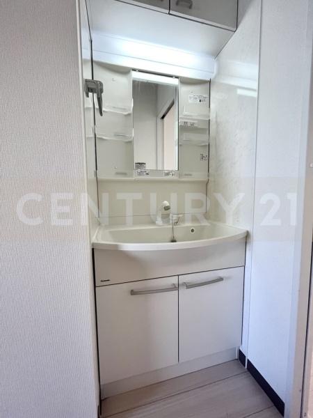 洗面設備　※他のお部屋の写真です。