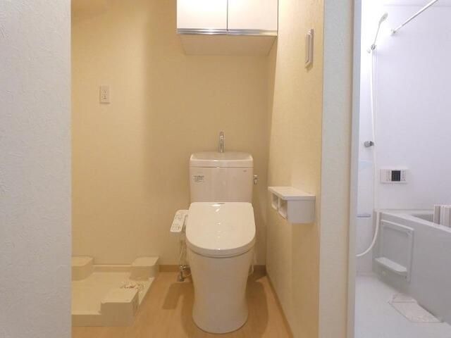 トイレ　ゆったりとした空間のトイレです
