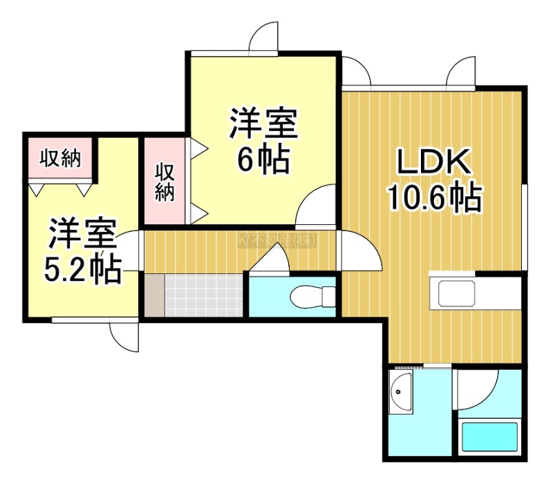 レガーロ緑町C棟の間取り写真