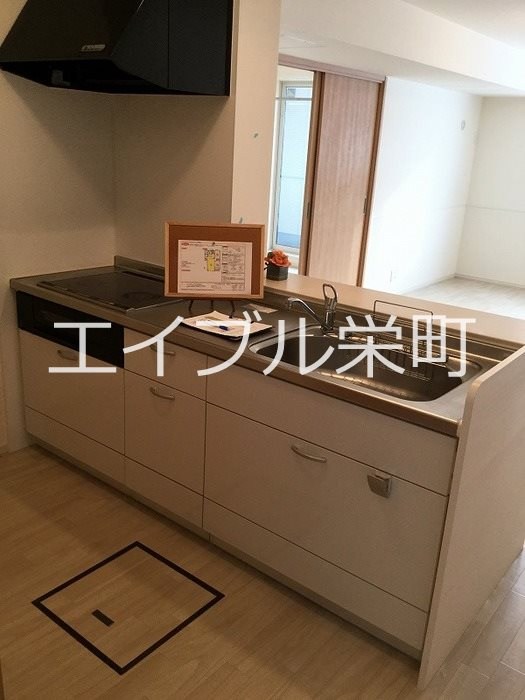 ＪＲ札沼線 篠路駅 徒歩29分 3階建 築15年のキッチン写真