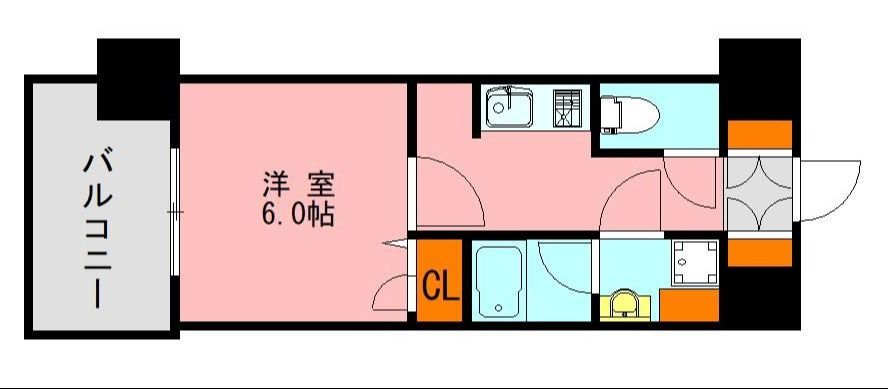 LANDIC PREMIUM O115の間取り写真