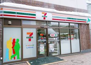 コンビニ　セブンイレブン北海道STサッポロファクトリー店（コンビニ）まで378m