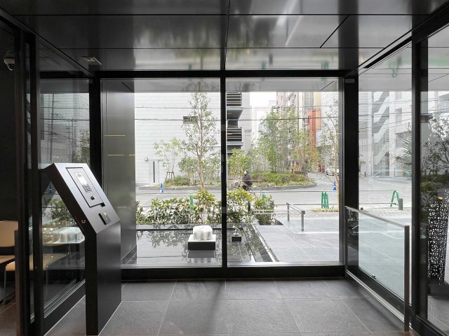セキュリティ　ジオタワー新町　オートロック