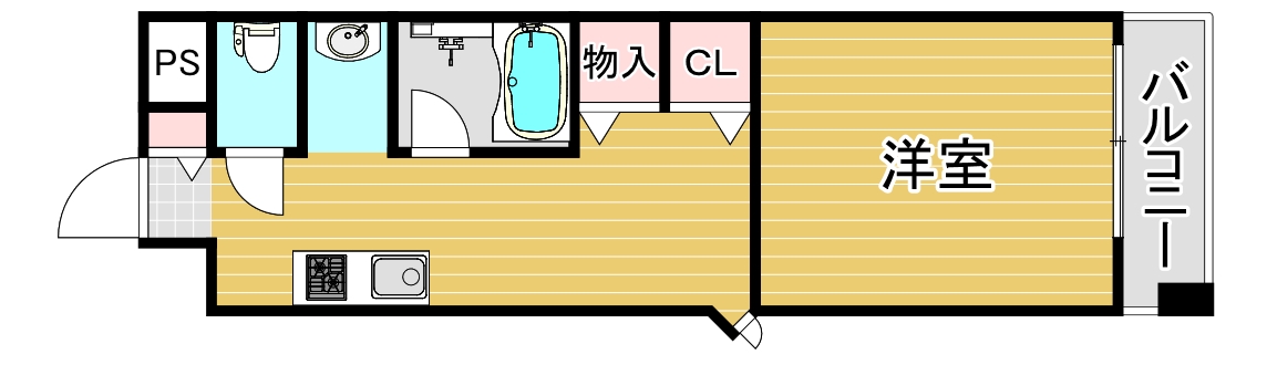 クレアみてじまの間取り写真