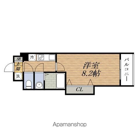 阪急京都線 崇禅寺駅 徒歩5分 6階建 築11年の間取り写真