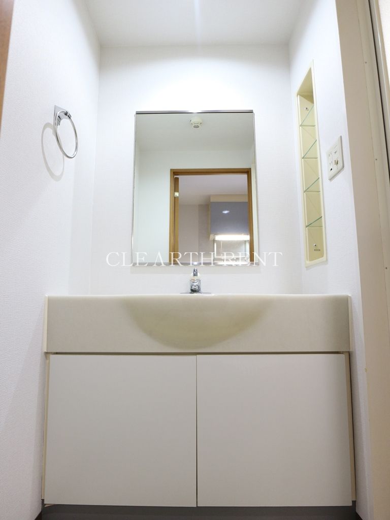 洗面設備　同タイプ別住戸写真となります。現況と異なる場合がございます。