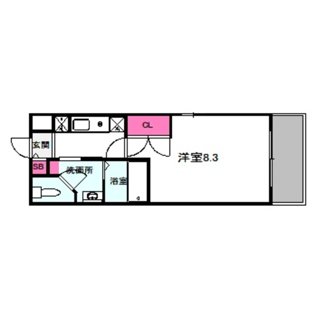 グランドステージ大阪城北の間取り写真