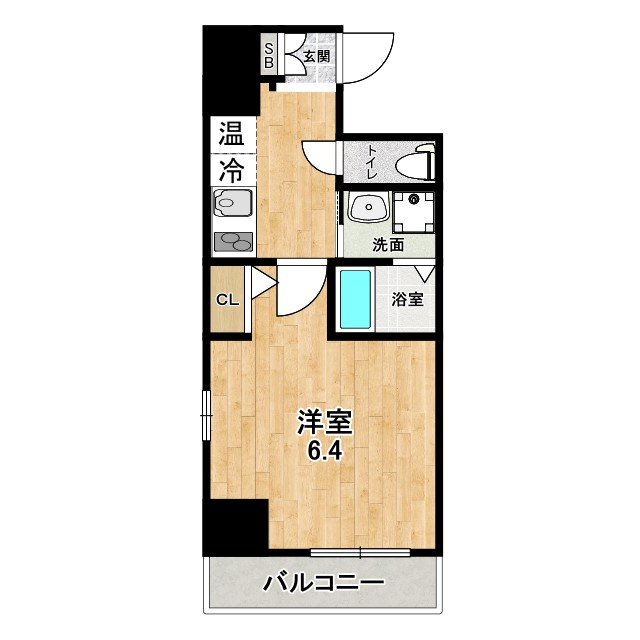 ロイスグラン神戸下沢通の間取り写真