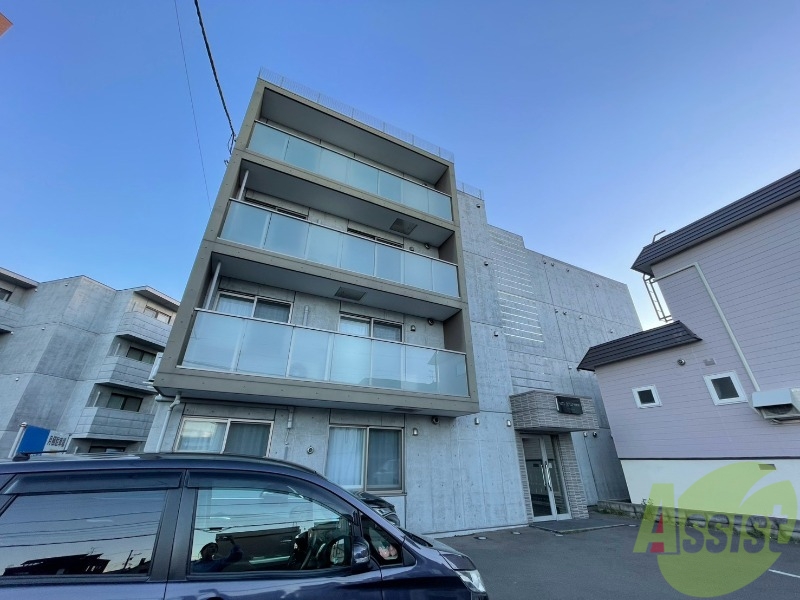 建物外観　札幌市西区発寒三条「アンジュール発寒南」