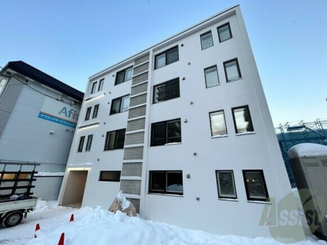 建物外観　札幌市豊平区月寒東１条「ＡｌｔａＭａｒｅａ月寒中央」