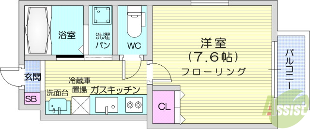 Walker Hill東照宮の間取り写真