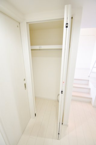 収納　収納があると、お部屋がすっきり片付きますね。