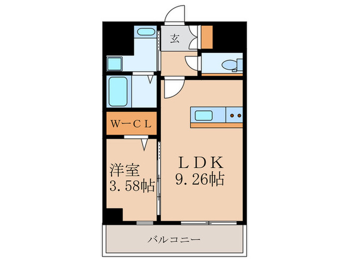 THE HILLS KOKURAの間取り写真