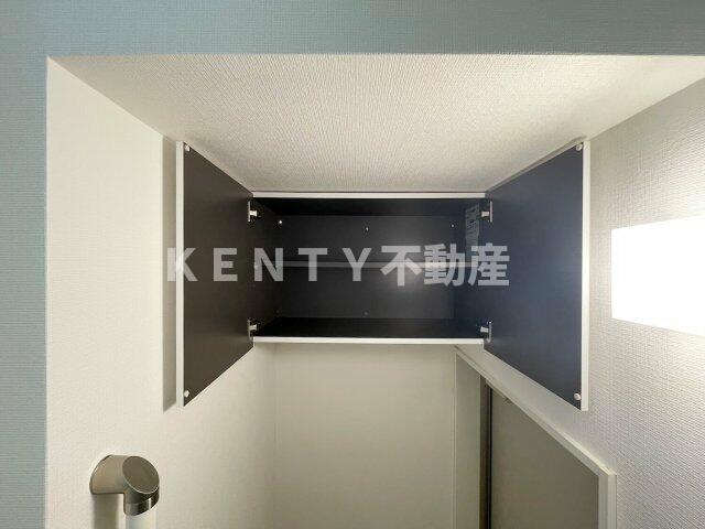 収納　大きなものも収納できそうです
