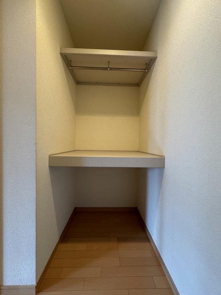 収納　ウォークインクローゼット