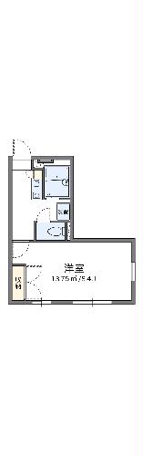 レオパレスさくらはうすの間取り