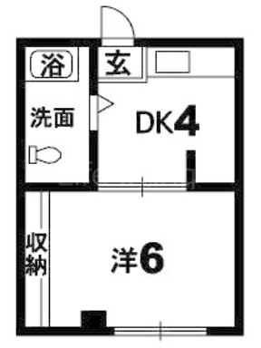 竹内ビルの間取り