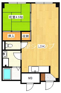 コンフォート宇多津の間取り