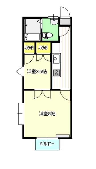 アシェンダーIIの間取り