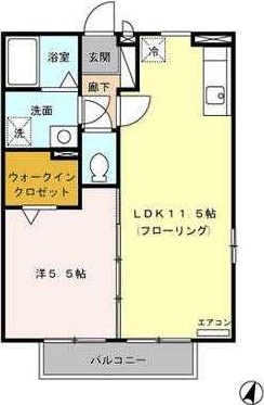 GREENFIELDの間取り