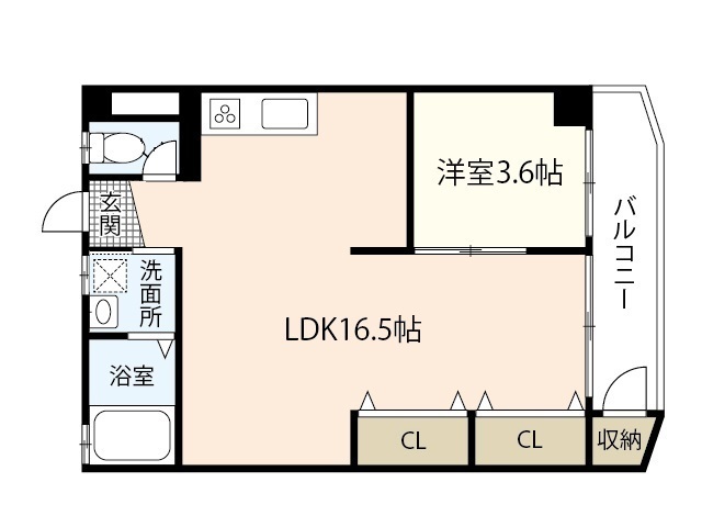 ＪＳビル美鈴園弐番館の間取り