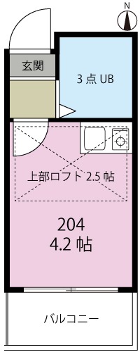 フローレンス高野台の間取り