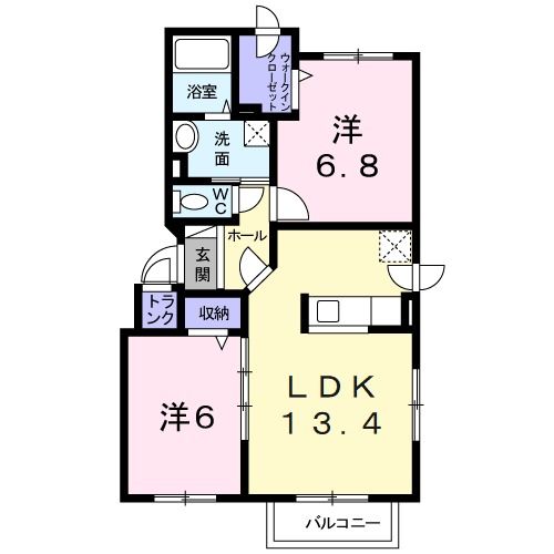 エスポワールの間取り