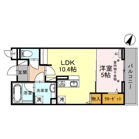 ＯＮＡＲＩＧＯＴＥＮーＤの間取り