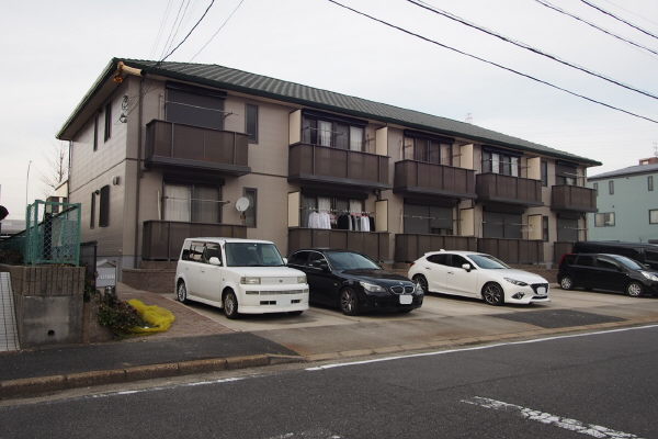 名古屋市中川区前田西町のアパートの建物外観