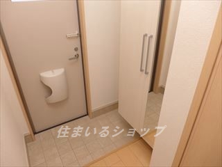 【広島市安佐北区可部南のアパートの玄関】