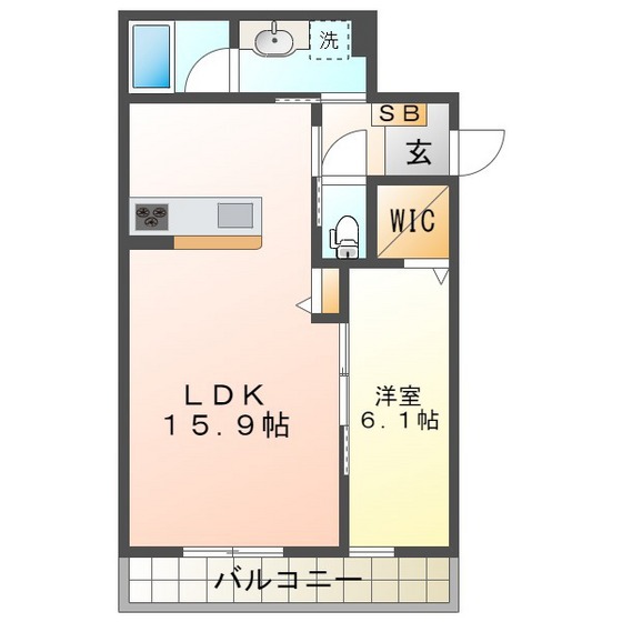 南丸之内　ＳｈａＭａｉｓｏｎ　Ｈｉｌｌｓの間取り