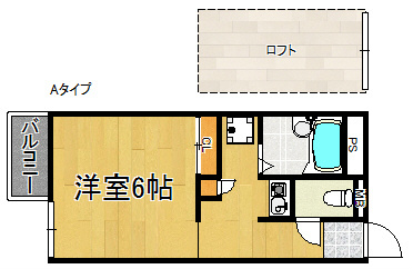 【レオパレスエクセレント2号館の間取り】