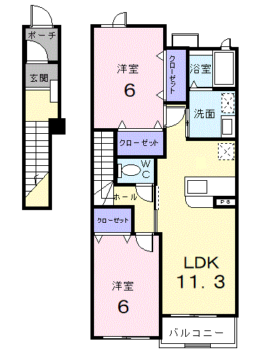 アザレアIIの間取り