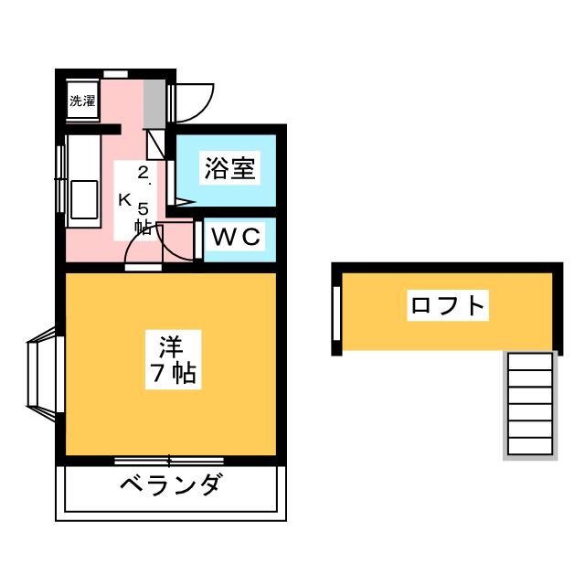 メモリーハイツの間取り