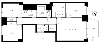 南青山第一マンションズの間取り