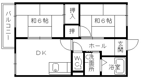 【ハイツアバンティの間取り】